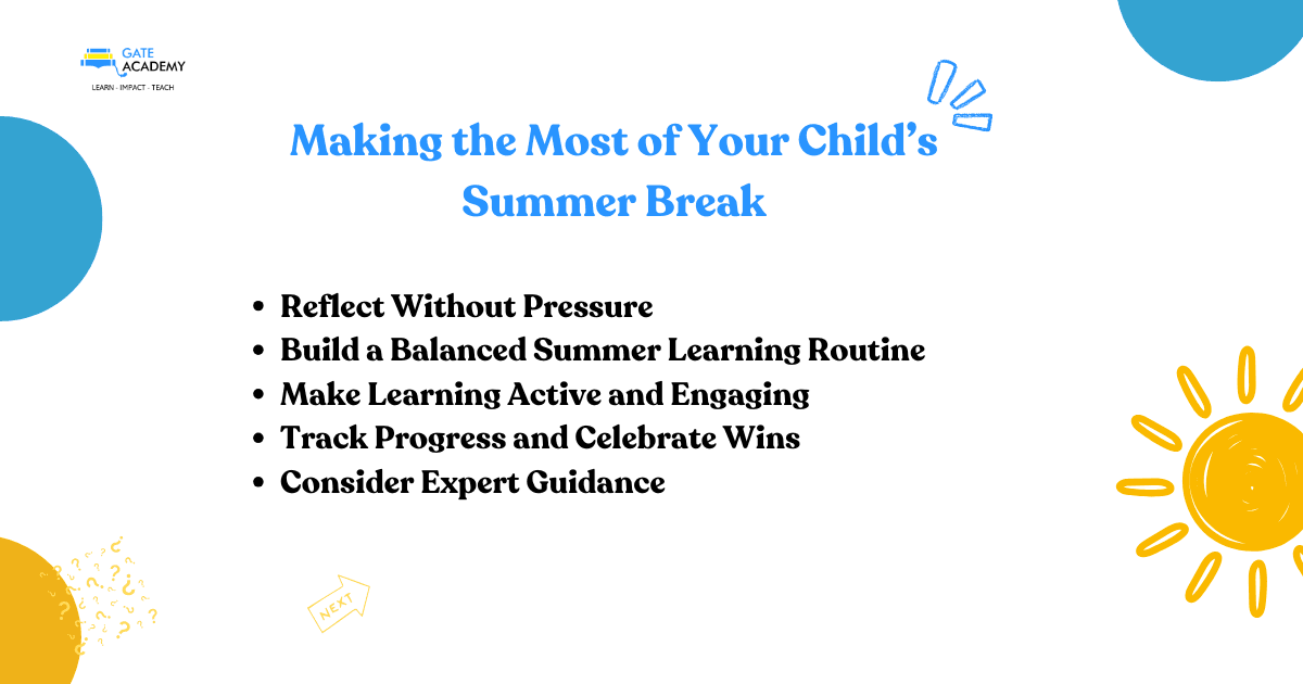 Post-Exams and Summer Learning: How to Keep Momentum Without Pressure