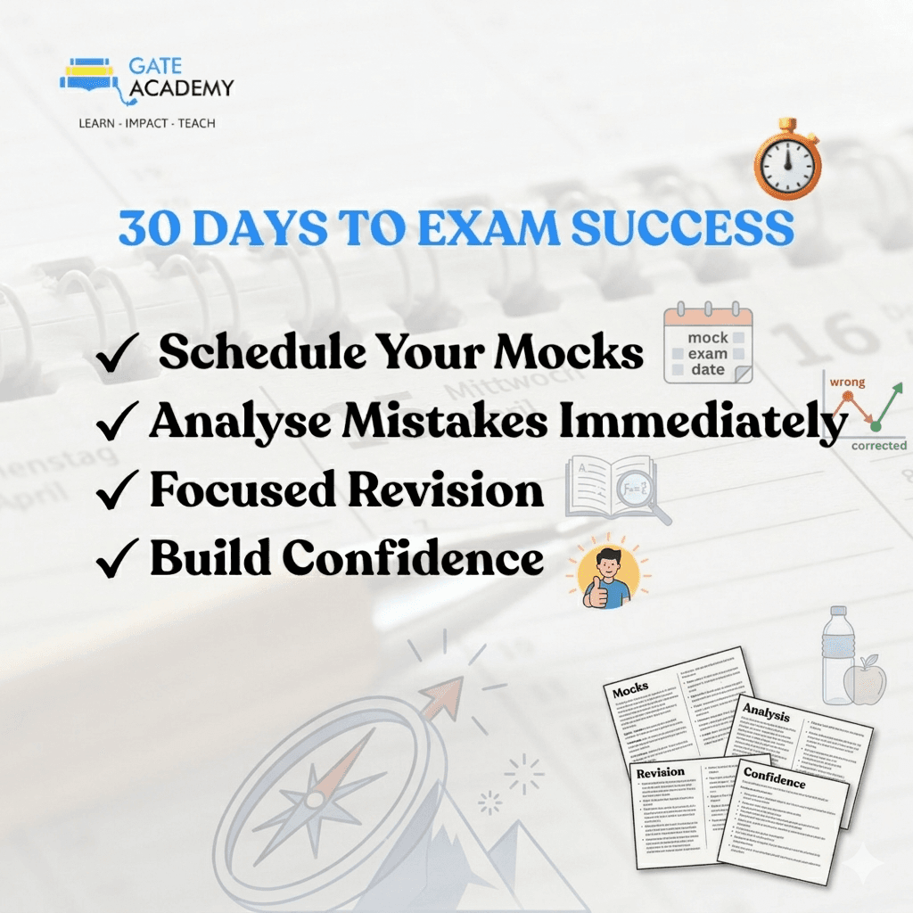 Final Mock Strategy: What To Do 30 Days Before Exams